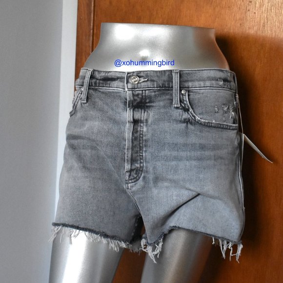 MOTHER | The Tomcat Kick Fray Short (Shadows in the grass) - Picture 15 of 16